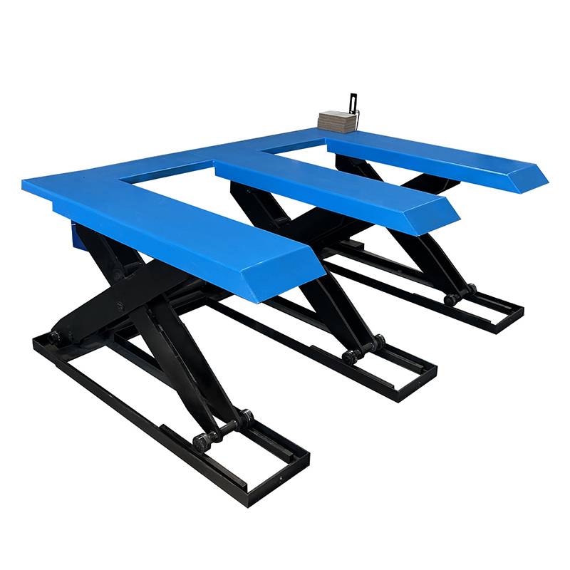 scissor lift work table