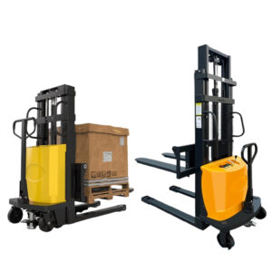 semi electric lift stacker